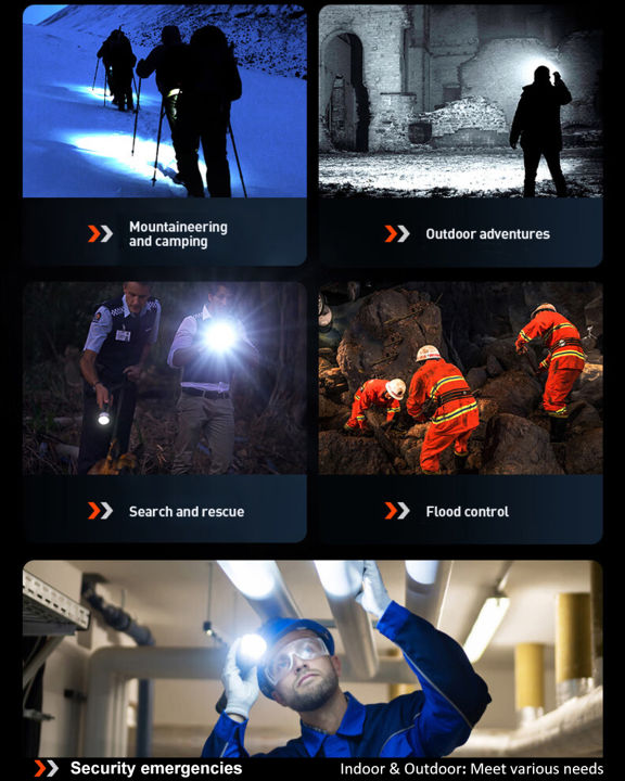 PHILIPS%2024W%20Zoomable%20LED%20Flashlight%20Torch%201000%20LM,%202000mAh%20Rechargeable%20Torch%20Light,%20Aluminum%20Alloy%20Handheld%20Flash%20Light%20for%20Home,%20Camping,%20Hiking,%20Emergency%20-%20Image%208