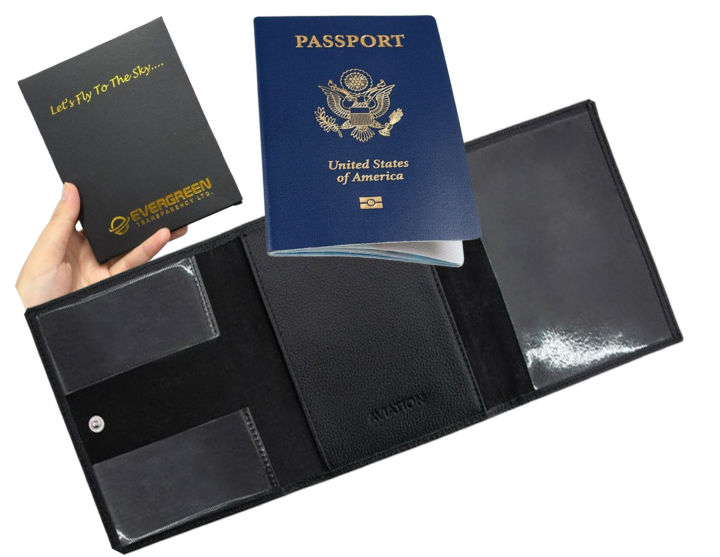 Pilot Wallet Passpot Holde Fo Tavel - FID Blocking