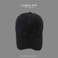 COKK Cap Women Winter Autumn Plush Baseball Cap Solid Color Korean Women Hat Warm Casual Outdoor Caps Casquette Gorras Bone Male.