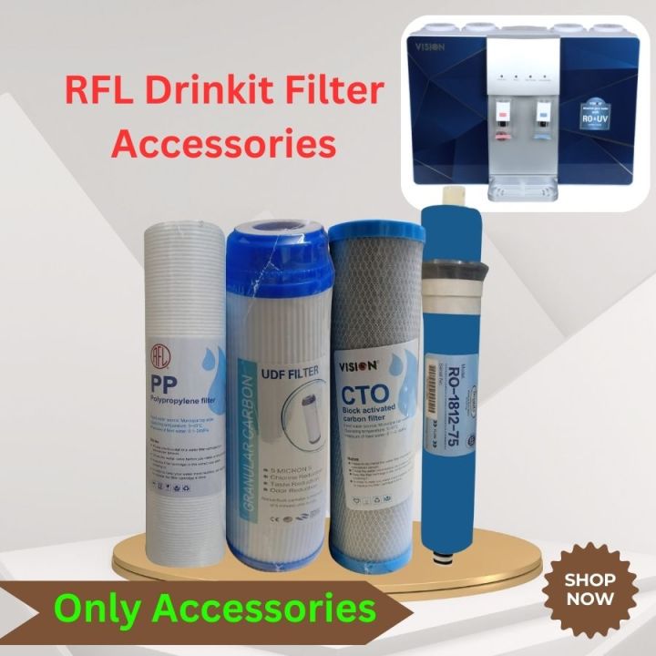 RFL Drinkit Water Purifier Accessories4 Piece SetMembrane Set Daraz