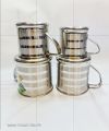 4Pcs Drinking Mug Eco-friendly Handle Design Stainless Steel Water Tea Storage Non Magnetic Pure Stainless Steel Glass/mugs. 