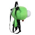 New Alien Invader Zim 3D Eyes Robot Gir Knapsack Cute Stuffed Plush Green Kawaii Plush Doll Knapsack for Gir’s Xmas Gifts. 