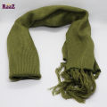 Green Winter Woolen Scarf, Soft Muffler Stylish Fashion Scarf For Men And Women.