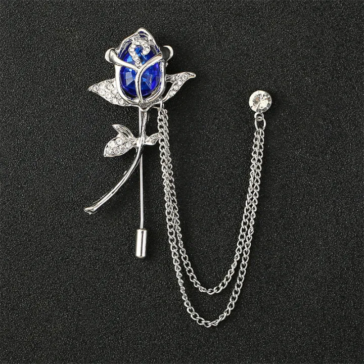 Metal%20Rhinestone%20Rose%20Flower%20Brooch%20Lapel%20Pin%20For%20Men%20&%20Women%20-%20Image%202