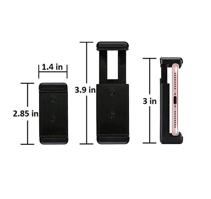 7%20Feet%20Aluminum%20Adjustable%20Tripod%20Stand%20for%20mobile%20with%20free%20Mobile%20Holder%20and%20a%20professional%20black%20satin%20finish%20-%20Image%204