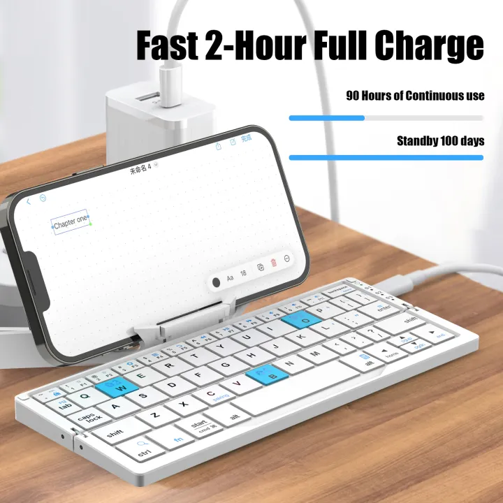 Folding%20Mini%20Wireless%20BT%20Keyboard%20With%20Magnetic%20Stand%20Aluminum%20Alloy%20Keypad%20For%20iPad%20iPhones%20Samsung%20Tablet%20Rechargeable%20Keypad%20-%20Image%205