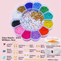 【Limited Quantity】 Make - Diy accessories jewelry 2600-6200pcs/set 3mm 6mm beads soft clay beads bori box set - Vintage Choice - Exclusive Experience.