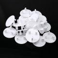 Plug Socket Covers White Baby Home Safety Outlet Covers Child Proof Plug Socket Protectors Guards Caps to Prevent Electric Shock 5pcs. 