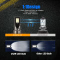 LI 2pcs 9005 Hb3 9145 Led Headlight Kit High-low Beam Fog Lamp Bulb 6000k 360-degree Lighting Headlamp Parts. 