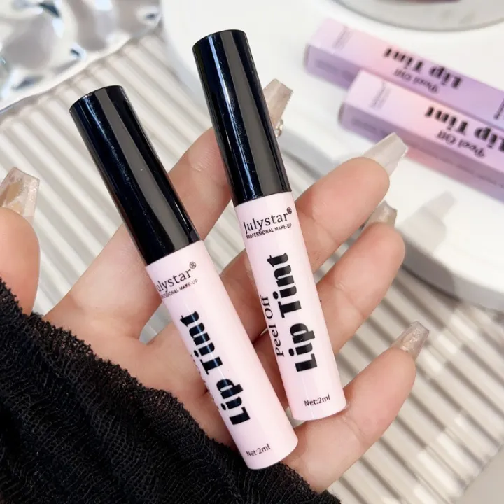 Julystar%20Peel%20Off%20Liquid%20Lipstick%20Long-lasting%20Waterproof%20Non-Sticky%20Cup%20Lip%20Stain%20Women's%20Velvet%20Matte%20Lip%20Gloss%20-%20Image%207