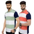 Best Quality Stylish Multicolor Color Cotton Polo T Shirt For Men. 