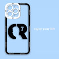 Football C-CR7 Cover Angel Eyes Clear Phone Case For iPhone Apple 15 14 12 13 11 Pro 8 7 SE Plus X XR XS Case Funda Coque Shell. 