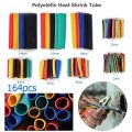 Assorted Flame Retardant Polyolefin Heat Shrink Tube Insulated Shrinkable Wrap Wire Cable Sleeve Tubing Cover Set Kit.