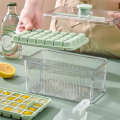 Press Ice Tray Refrigerator Homemade Ice-Cube Storage Ice-Cube Mold. 