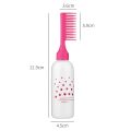 Multi-functional Hair Dyeing Treatment Oil Cream Shampoo Bottle Oil Coloring Dispensing Applicator Brush Tip Bottle. 