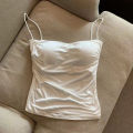 Women’s Spaghetti Strap Ruched Camisole Top. 