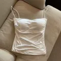 Women’s Soft Stretchy Spaghetti Strap Camisole | Comfortable Slim Fit Inner Wear. 