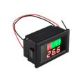 12V Battery Capacity & Charging Level Indicator With Voltmeter Module. 