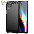 Leweisi Carbon Fiber Bumper Phone Case For Motorola Moto G 5G Plus / Moto One 5G Back Cover Coque Shockproof Protective. 