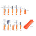 Migeet 6PCS Halloween Pumpkin Carving Kit Professional Stainless Steel Tools Professional Pumpkin Cutting Carving Supplies. 