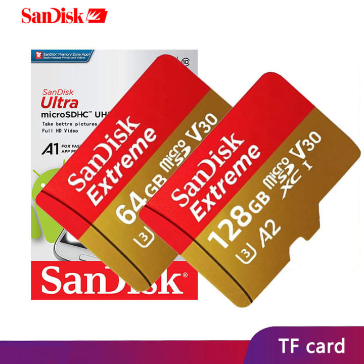 🔥【Readystock】 + FREE Shipping+ COD 🔥San.disk Micro SD 1tb 512gb 256gb 128gb 64GB 32GB 16gb 8gb TF Flash Card Suitable for Android Smartphone and Tablet PC