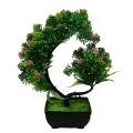 1Pc Natural Looking Small Flower Artificial Plastic Bonsai Tree with Tub for Home and Gift Decoration. 