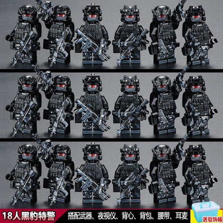 A%20full%20set%20of%20compatible%20Lego%20brick%20figures,%20Black%20Panthers,%20SWAT%20Special%20Forces,%20and%20cheap%20children's%20puzzle%20building%20toys%20-%20Image%208