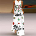 WAYOFLOVE Summer Beach Women's Dress 2021 Elegant Robe Long Dress Party Sleeveless Dresses Women Casual Sundress Vintage Dresses.