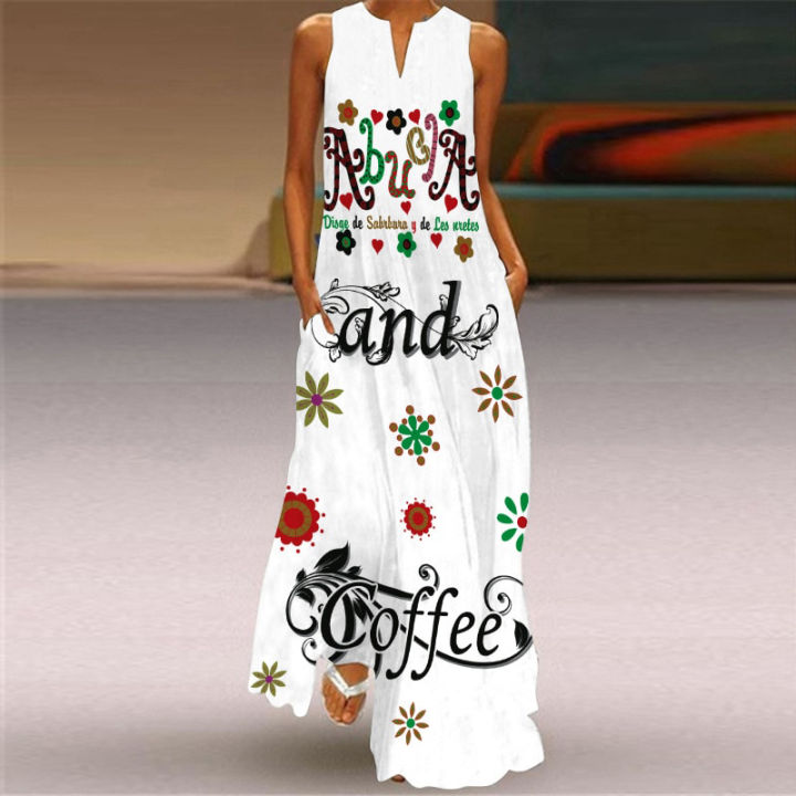 WAYOFLOVE%20Summer%20Beach%20Women's%20Dress%202021%20Elegant%20Robe%20Long%20Dress%20Party%20Sleeveless%20Dresses%20Women%20Casual%20Sundress%20Vintage%20Dresses%20-%20Image%202
