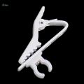 1x Microphone Tie Mount Clip Mic Holder Portable Lapel Lavalier for Lecture. 