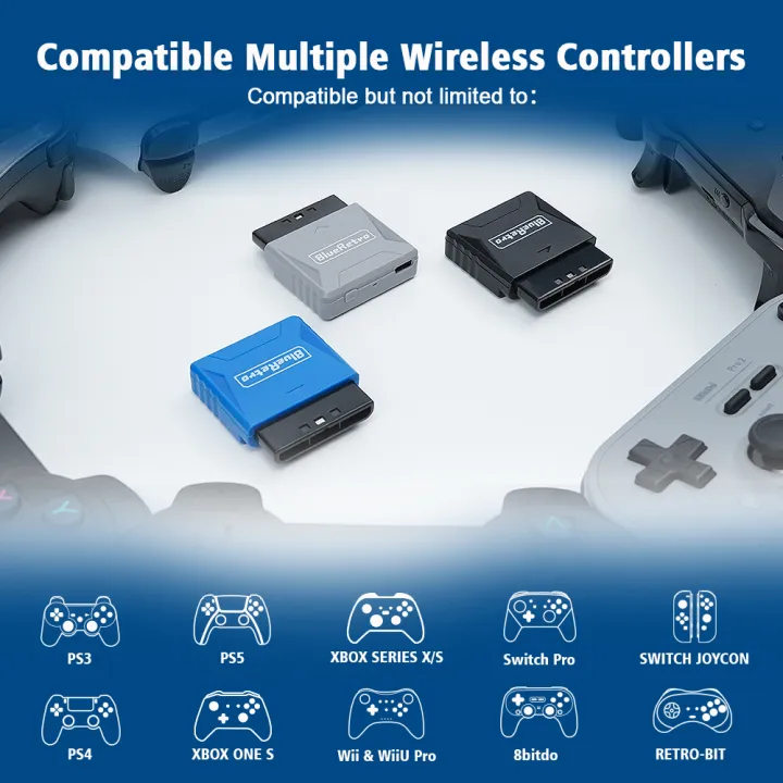 RetroScaler%20Mini%20BlueRetro%20Wireless%20Adapter%20For%20PS1/PS2%20Joystick%20Adapter%20Controller%20Converter%20Receiver%20For%20PS4/PS5/Xbox%20Series%20S%20-%20Image%204