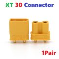 1Pair- XT30 Connector XT30 MALE FEMALE Connectors XT30 Plug Socket XT30 For Lipo Battery Cables Connector. 