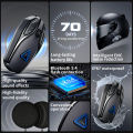 MOTOWOLF BH1 Motorcycle Helmet bluetooth Headset for Full Face Helmet.