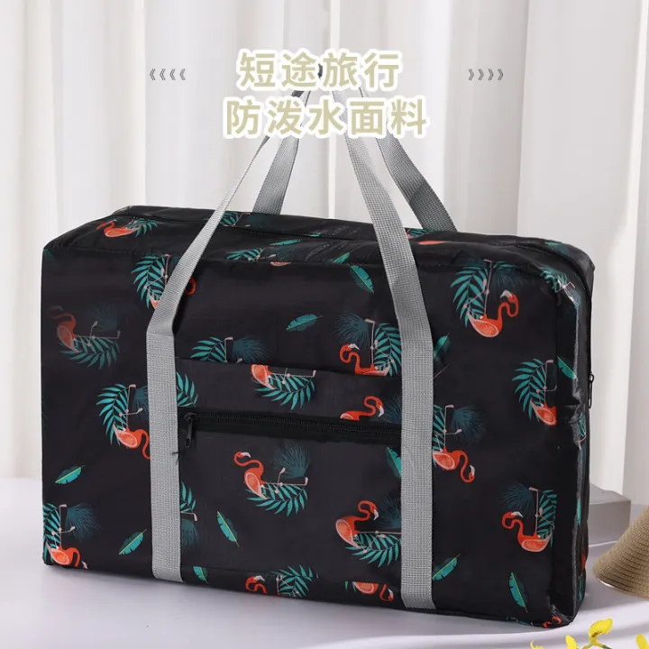 Manufacturers%20wholesale%20Internet%20celebrity%20portable%20large%20capacity%20luggage%20storage%20bag%20moving%20travel%20folding%20trolley%20storage%20bag%20-%20Image%202