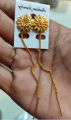 Gorgeous Sui Suta  Gold Plated Small Earring set For Women & Girls-1 pair. 