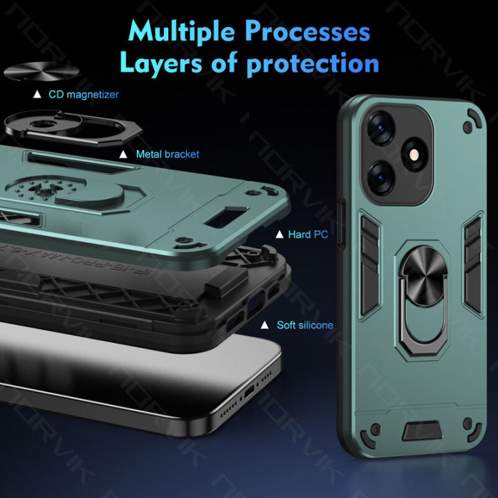 With%20Rotating%20Bracket%20Phone%20Case%20For%20Tecno%20Spark%2010C/Spark%2010%20Anti-Fall%20Shockproof%20Iron%20holder%20Armor%20Man%20protection%20Soft%20Back%20Cases%20Cover%20-%20Image%207