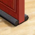 Brown Color Door Bottom Seal Door Draft Stopper Door Sweep Weather Stripping Noise Blocker Window Breeze Blocker Adjustable Door Sweeps.