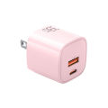 USB C Fast Wall Charger Block Fast Charging Plug Box Brick Cube 33W Dual Port PD Power Type C Charging For Laptops Smart Phone.