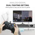 USB Wired Vibration Gamepad Joystick For PC Controller For Windows 7 / 8 / 10 Not For Xbox 360 Joypad With High Quality. 