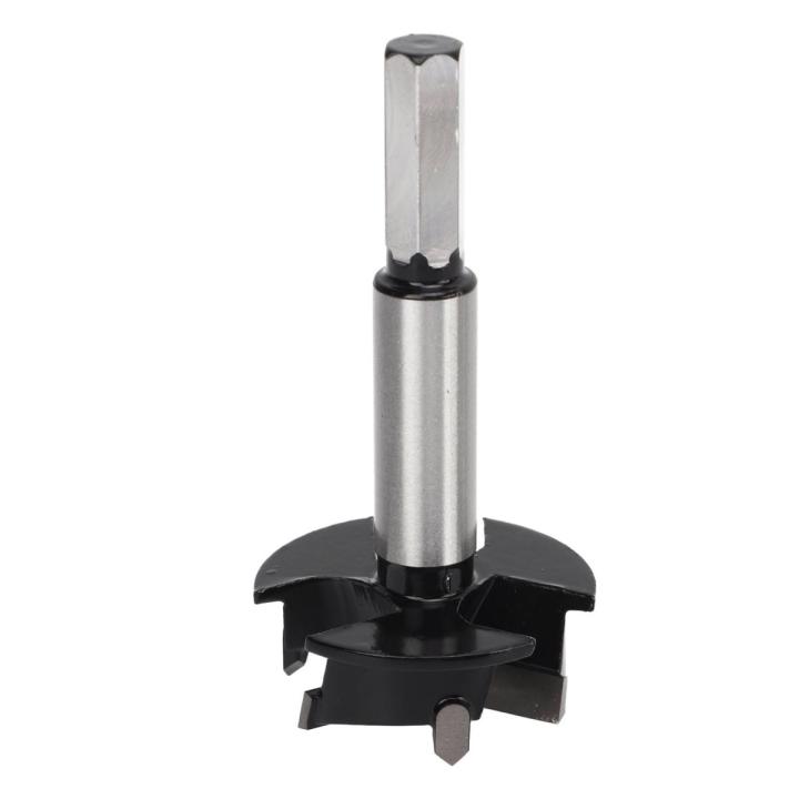 Forstner Drill Bit Tool, Wide Application Wood Hole Opener Accessory 80mm Length 35mm for Plastic