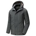 Men Winter Long Casual Thick Fleece Hooded Waterproof Parkas Jacket Coat Men Outwear Fashion Pockets Parka Jacket 46-58.