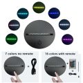 Anime Genshin Impact Night Light 3D Illusion Lamp Hot Game Light for Bedroom Decor LED Light Atmosphere Night Lamps Kids Gift. 