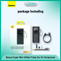 Baseus Super Mini Inflator Pump Car Air Compressor 12V CRCQ000001. 