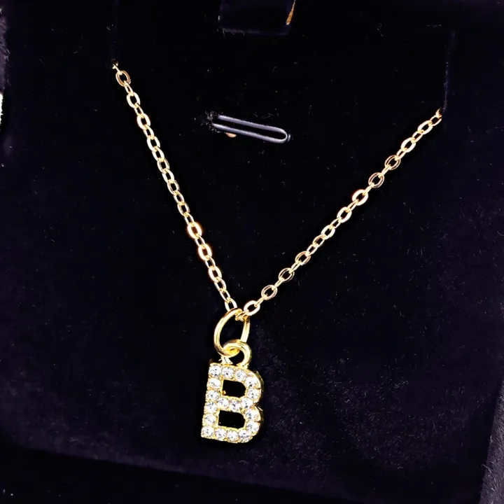 Kpop%20Shining%20A-Z%20Letter%20Pendant%20Charm%20Necklace%2026%20Initial%20Alphabet%20Name%20Golden%20Clavicle%20Chain%20Party%20Valentine's%20Day%20Jewelry%20Gift%20-%20Image%205