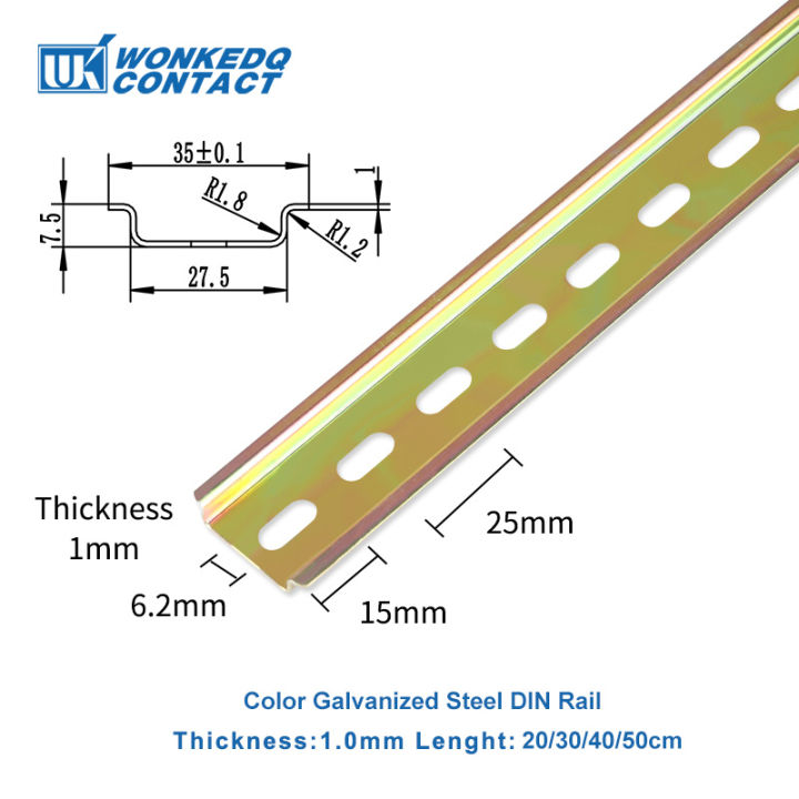 DIN%20Rail%20NS35/7.5%20Steel/Aluminum%20Thickness%201mm/1.5mm%20NS%2035-S/relaxAL%20Mounting%20Terminal%20Block%20Installation%20Electrical%20Cabinet%20C45%20-%20Image%207