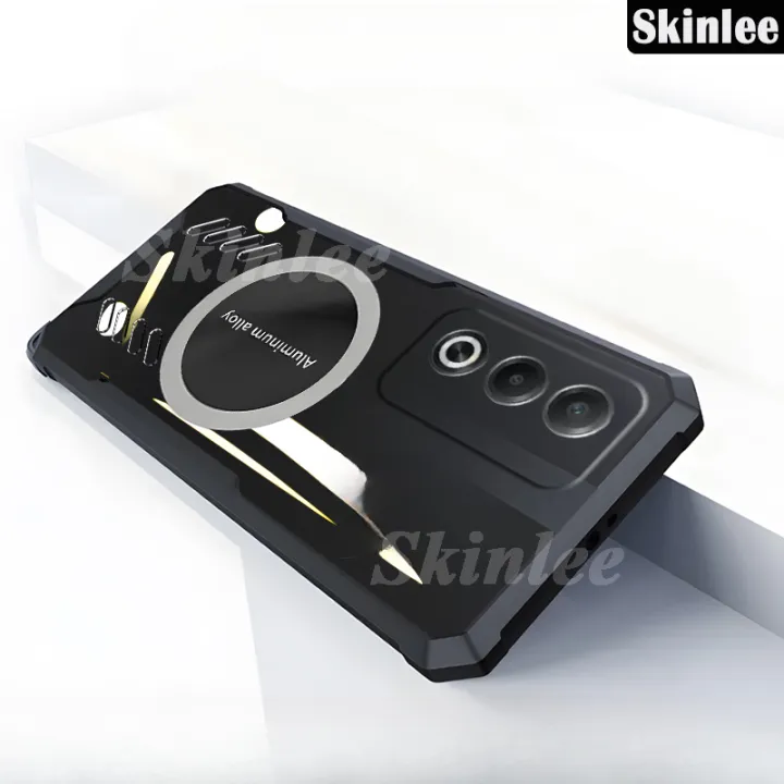 Phone%20case%20For%20OPPO%20K12X%20Back%20cover%20Hard%20Phone%20Case%20Clear%20Transparent%20Shockproof%20with%20Car%20Navigation%20Holder%20Ring%20For%20OPPO%20K12X%205G%20Cover%20cases%20-%20Image%202