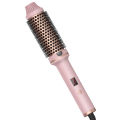 32mm Thermal Brush Heated Curling Iron Brush 1.25inch Round Brush Ceramic Hair Curler Volumizing Brush LCD Display Curling Comb. 