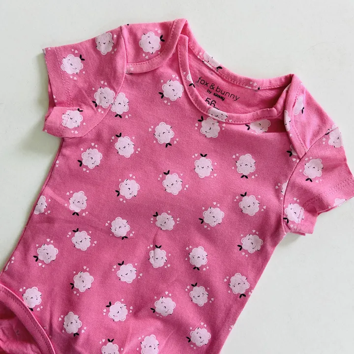 Baby%20Half%20Sleeve%20Organic%20Cotton%20Printed%20Romper%20From%20Levin%20-%20Image%202
