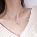 Exquisite Fashion Dream Star Sun Moon Moonlight Stone Necklace for Women Collar Chain Wedding Party Jewelry Gift Wholesale.