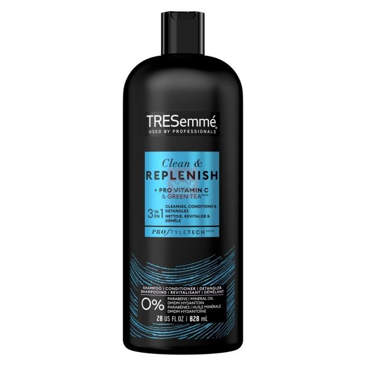 International USA Product Hair care Tresemme shampoo Cleanse & Replenish used for male/female - 828 ml